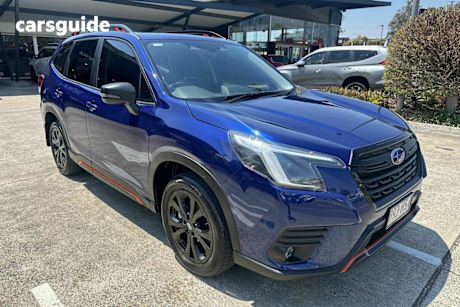 Blue 2023 Subaru Forester Wagon 2.5I Sport (Awd)