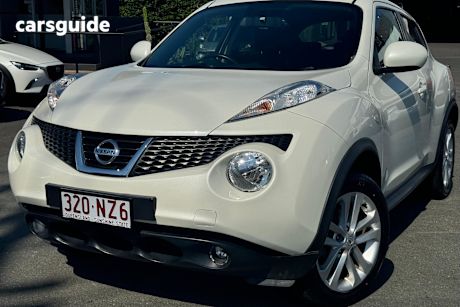 White 2014 Nissan Juke Hatch ST F