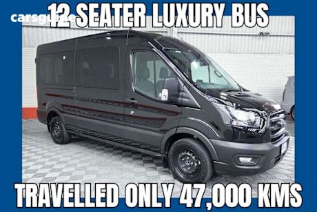 Black 2021 Ford Transit Bus 410L (Rwd) Srw