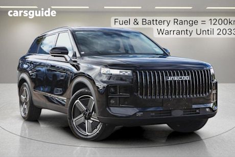 Black 2025 Jaecoo J7 SUV SHS SUMMIT F