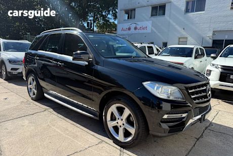 Black 2014 Mercedes-Benz ML SUV ML250 BLUETEC 4X4