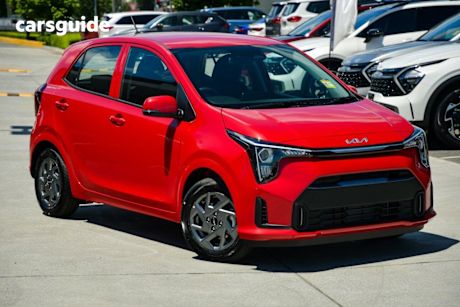 Red 2025 Kia Picanto Hatchback Sport (Pe2)