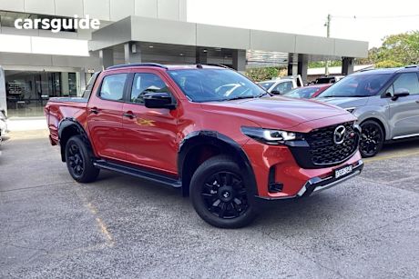 Red 2025 Mazda BT-50 Dual Cab Pick-up Sp (4X4)