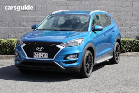 Blue 2018 Hyundai Tucson Wagon Go (Fwd)