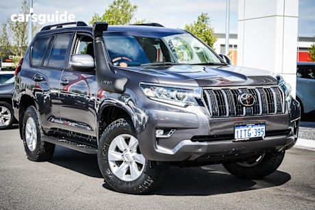 Grey 2019 Toyota Landcruiser Prado Wagon Gxl (4X4)