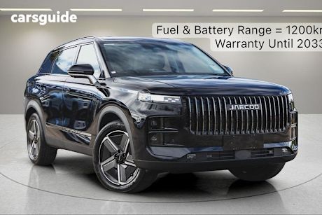 Black 2025 Jaecoo J7 SUV SHS SUMMIT F