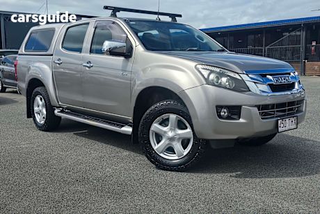 Beige 2013 Isuzu D-MAX Ute Tray LS HIGH RIDE R