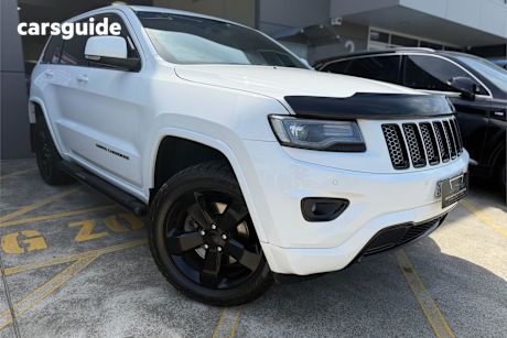 White 2014 Jeep Grand Cherokee Wagon Blackhawk