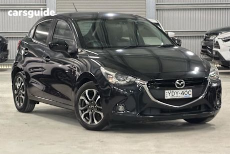 Black 2016 Mazda Mazda2 Hatch GENKI F