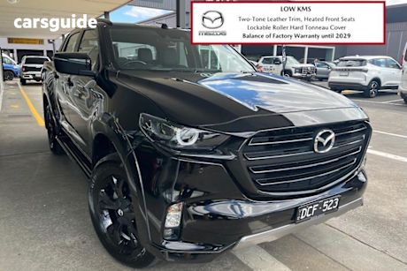 Black 2024 Mazda BT-50 Ute Tray SP 4X4