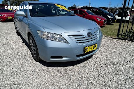 Blue 2009 Toyota Camry Sedan ALTISE F