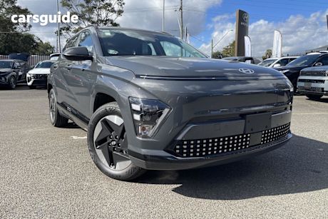 Grey 2023 Hyundai Kona Wagon Electric Ext Range
