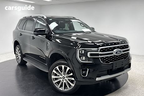 Black 2024 Ford Everest SUV PLATINUM 4X4