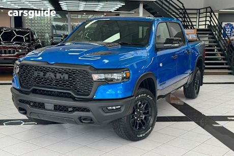 Blue 2025 Ram 1500 Ute Tray REBEL HURRICANE SO 4X4