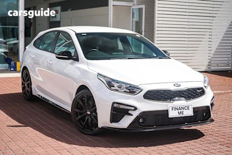 White 2020 Kia Cerato Hatchback Gt Safety Pack