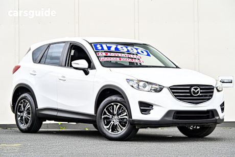 White 2016 Mazda CX-5 SUV MAXX F