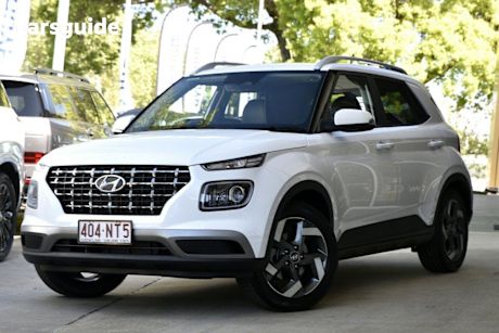 White 2025 Hyundai Venue Wagon