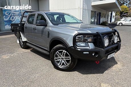 Silver 2025 Ford Ranger Ute Tray XL 4X4