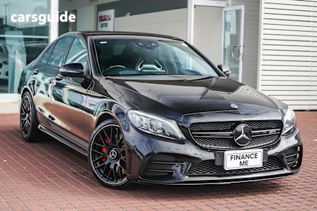 Black 2020 Mercedes-Benz C43 Sedan