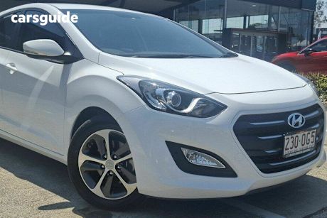 White 2016 Hyundai I30 Hatchback Active X