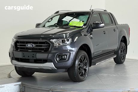 Grey 2022 Ford Ranger Double Cab Pick Up Wildtrak 3.2 (4X4)