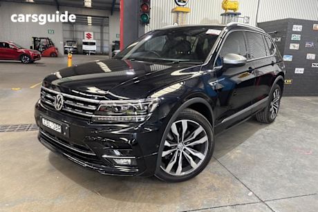 Black 2018 Volkswagen Tiguan Wagon Allspace 162 Tsi Highline