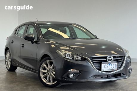 Grey 2014 Mazda Mazda3 Hatch SP25 F