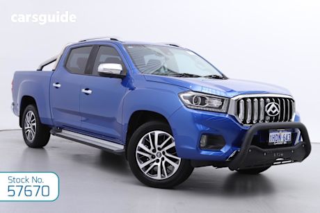 Blue 2020 LDV T60 Double Cab Utility Mega Tub (4X4)