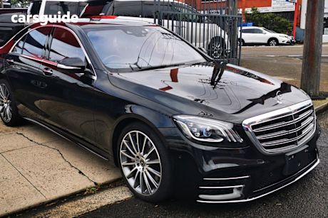 Black 2020 Mercedes-Benz S-Class Sedan S450 EXCLUSIVE SPORTS