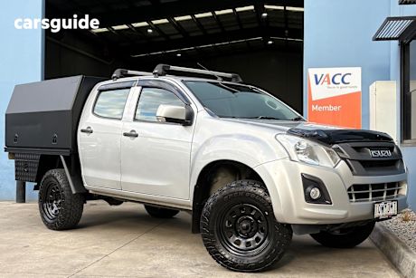 Silver 2019 Isuzu D-MAX Ute Tray SX 4X4