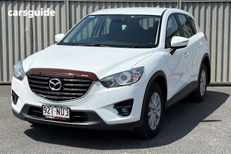 White 2017 Mazda CX-5 Wagon Maxx Sport (4X4)