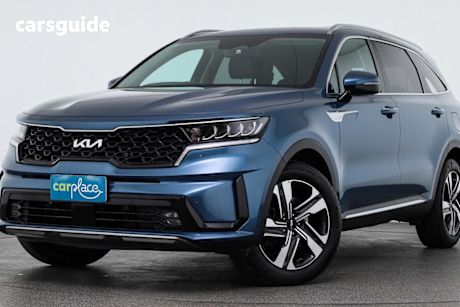Blue 2022 Kia Sorento Wagon Sport+ 7 Seat
