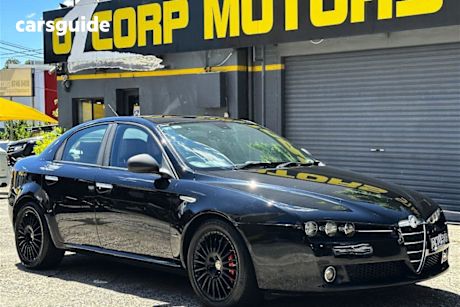 Black 2008 Alfa Romeo 159 Sedan 2.4 Jtd