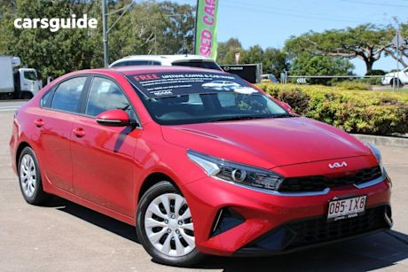 Red 2023 Kia Cerato Sedan S