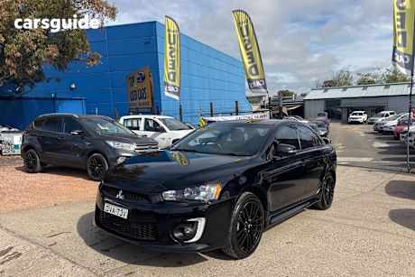 Black 2017 Mitsubishi Lancer Sedan Black Edition (Es)