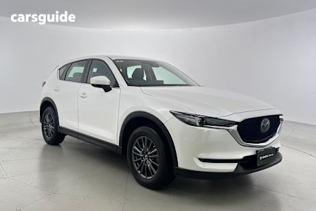 White 2021 Mazda CX-5 Wagon Maxx Sport (Fwd)