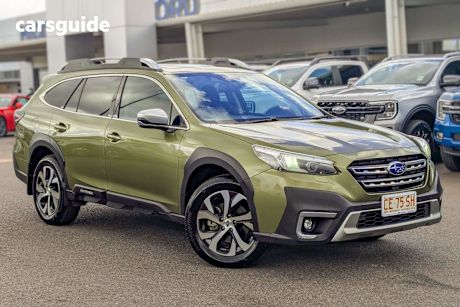 Green 2022 Subaru Outback SUV AWD TOURING 4WD
