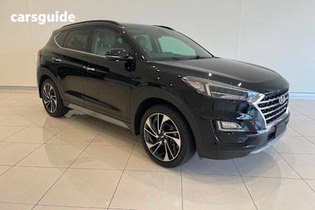 Black 2018 Hyundai Tucson SUV HIGHLANDER 4X4
