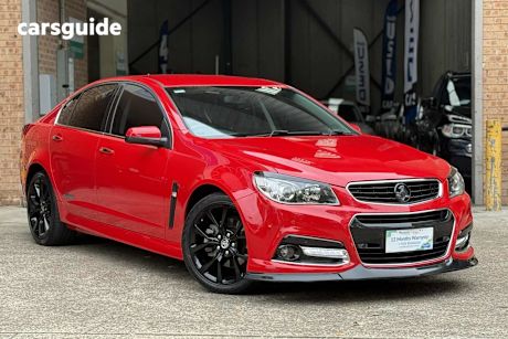 Red 2014 Holden Commodore Sedan SS V R