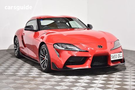 Red 2019 Toyota Supra Coupe GR GTS R