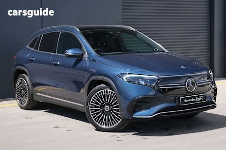 Blue 2021 Mercedes-Benz EQA SUV EQA250 F