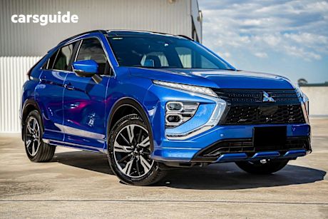 Blue 2021 Mitsubishi Eclipse Cross Wagon Exceed (2Wd)