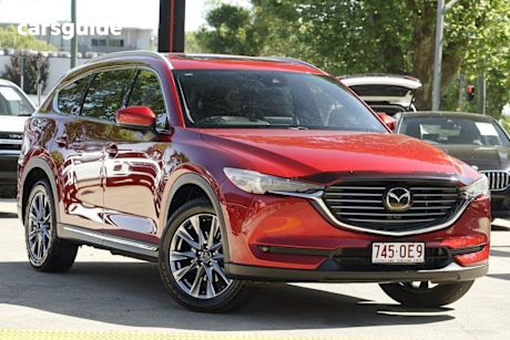 Red 2020 Mazda CX-8 Wagon Asaki (Fwd)