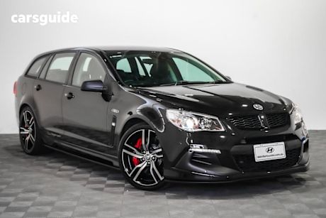 Black 2017 HSV Clubsport Wagon R8 Tourer Lsa
