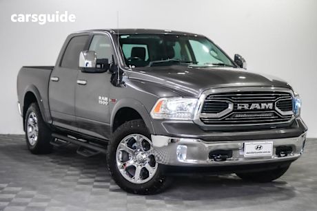 Grey 2020 Ram 1500 Crew Cab Utility Laramie (4X4) Fd3.2 W/Ramboxes