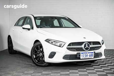 White 2022 Mercedes-Benz A180 Hatchback