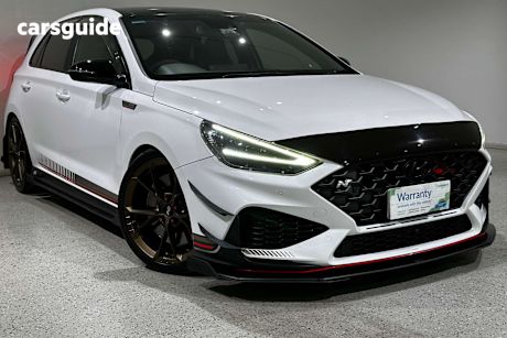 White 2022 Hyundai I30 Hatch N DRIVE-N LIMITED EDITION F