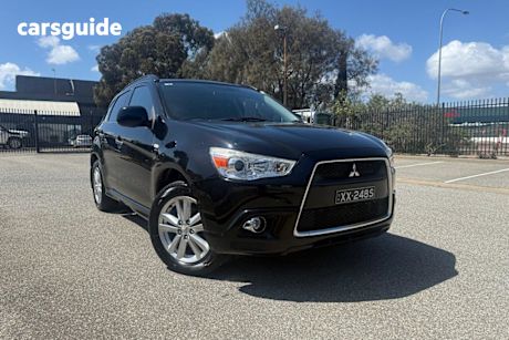 Black 2011 Mitsubishi ASX Wagon Aspire (4Wd)