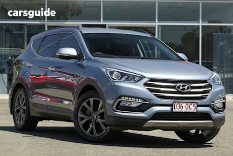 Blue 2016 Hyundai Santa FE SUV 30 SPECIAL EDITION F