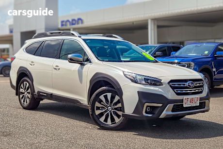 White 2023 Subaru Outback SUV AWD TOURING 4WD